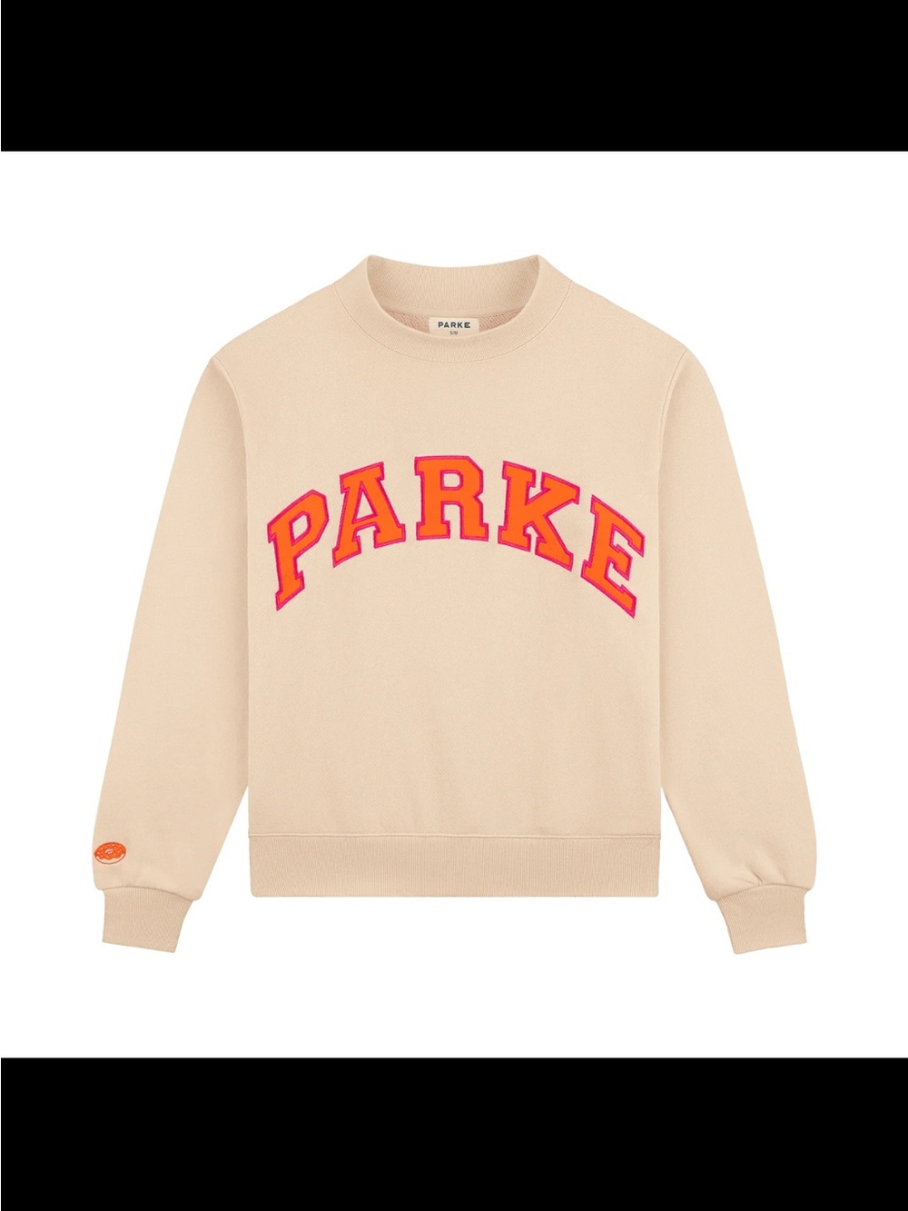 Parke Dunkin Varsity Mockneck in Latte Size L/XL- July 27 Arrival